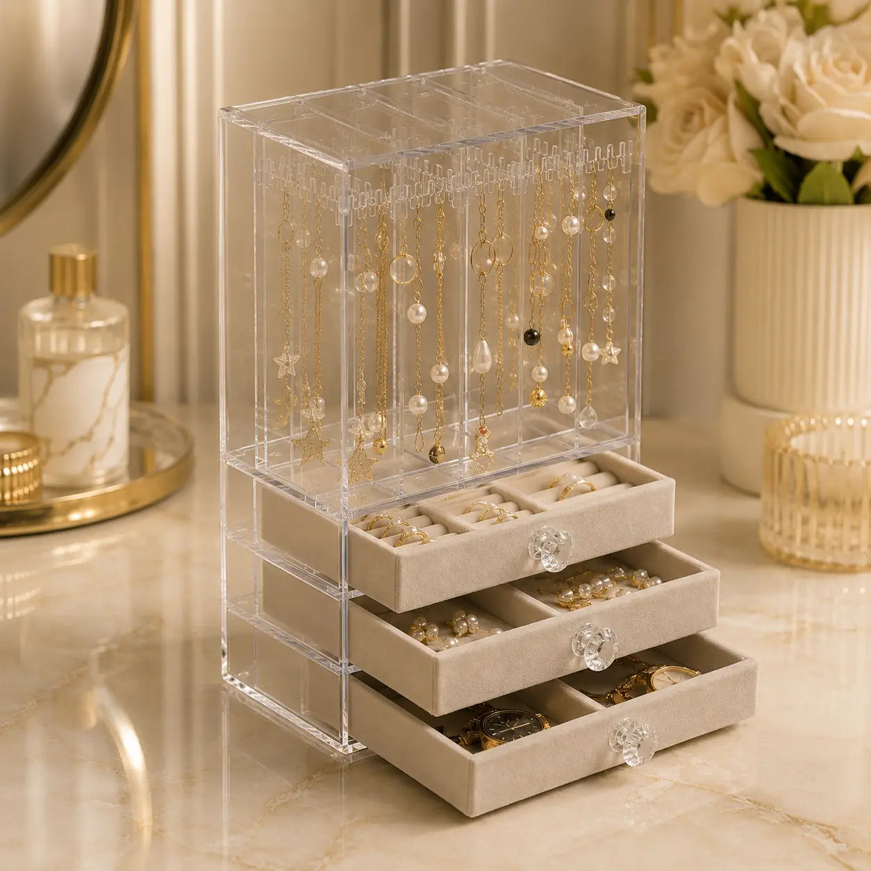 Acrylic Jewellery Organizer