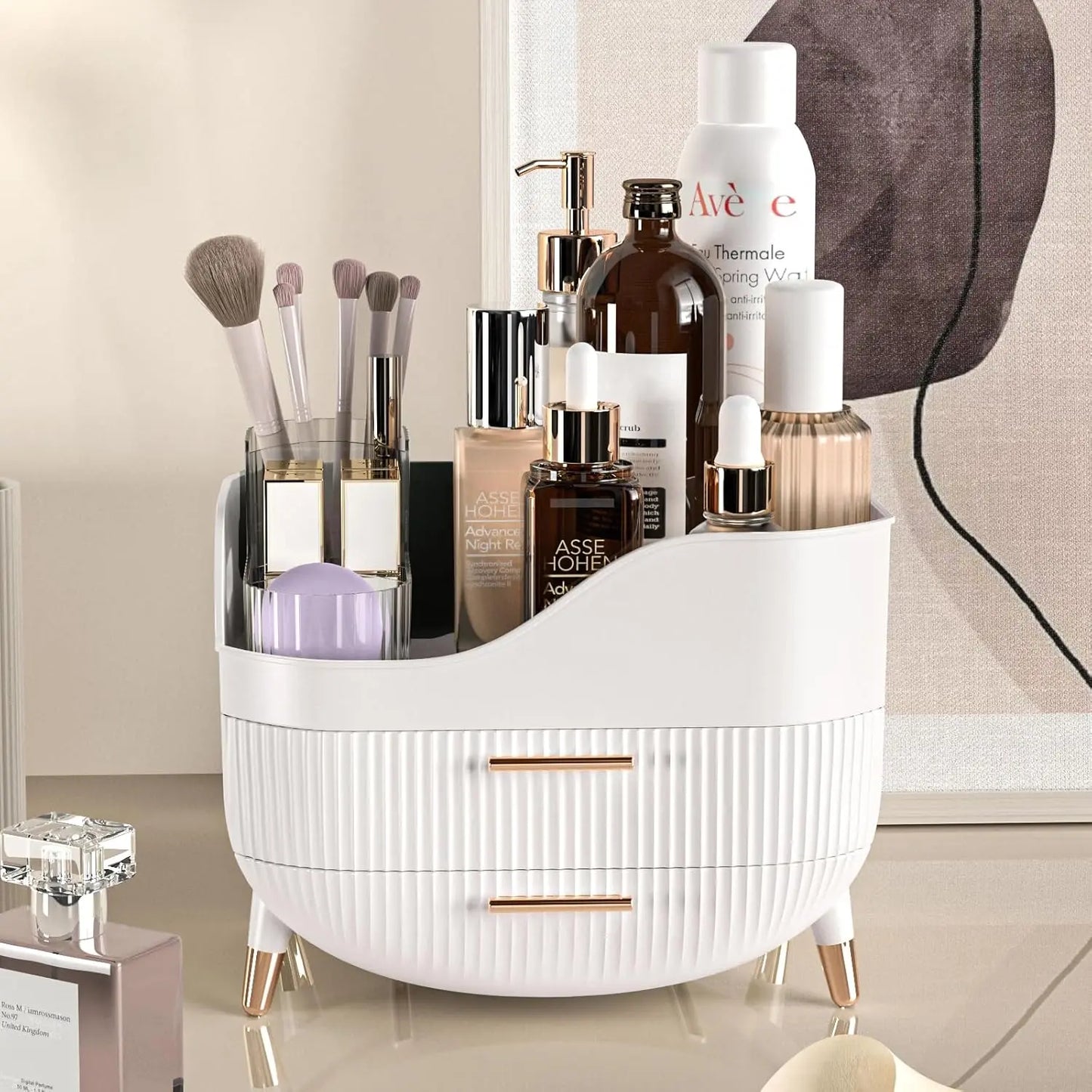 Vanity Storage box Makeup Organizer