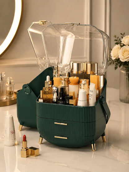 3-Layer Desktop Makeup Organizer