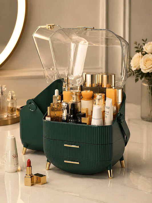 3-Layer Desktop Makeup Organizer