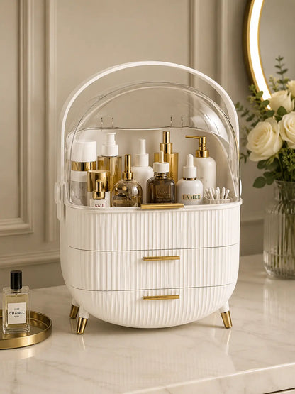 3-Layer Desktop Makeup Organizer