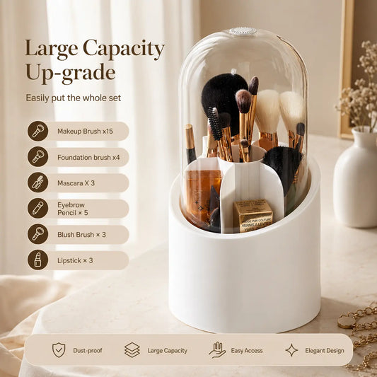 360 Rotating Brush Organizer