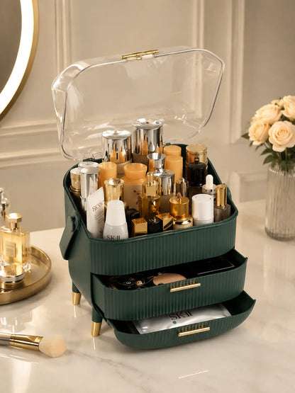 3-Layer Desktop Makeup Organizer