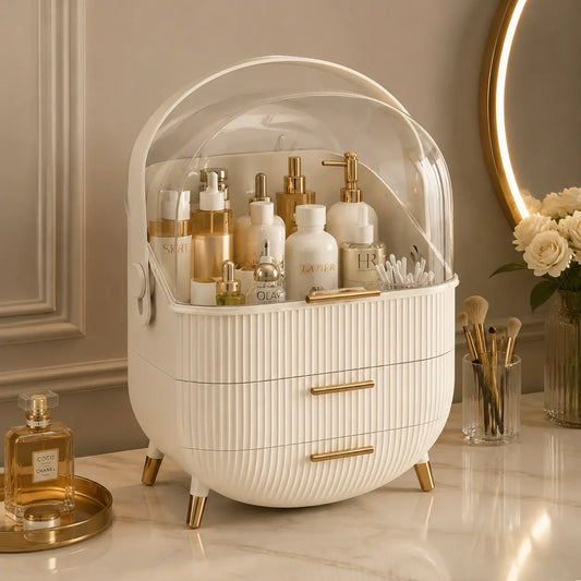 3-Layer Desktop Makeup Organizer