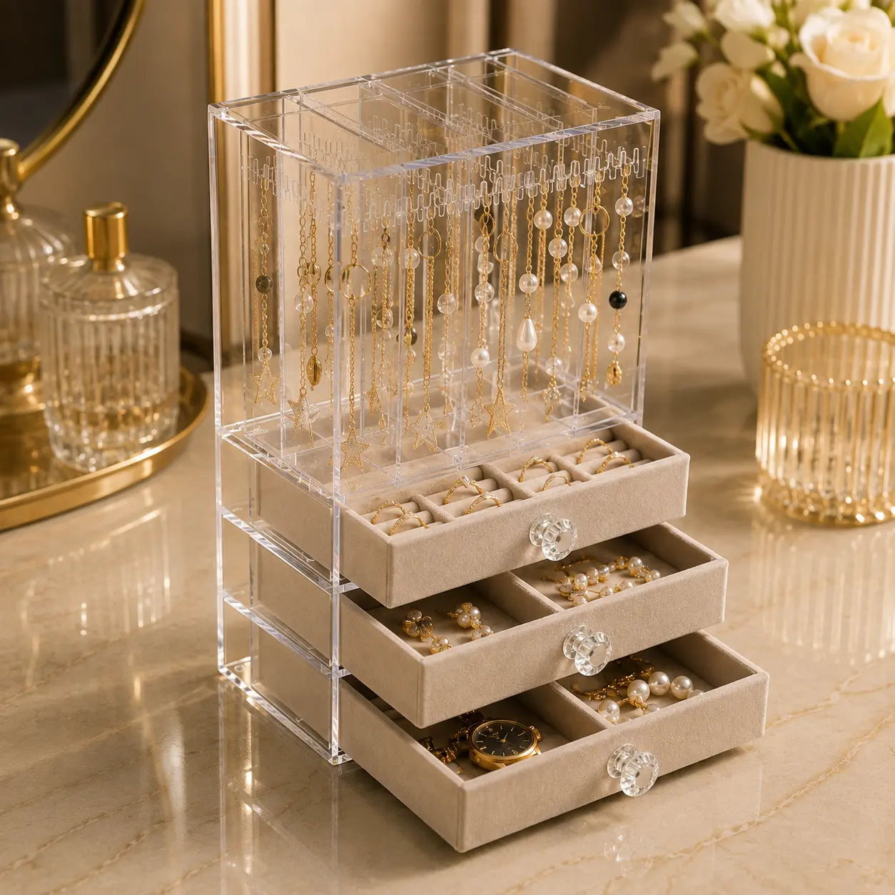 Acrylic Jewellery Organizer